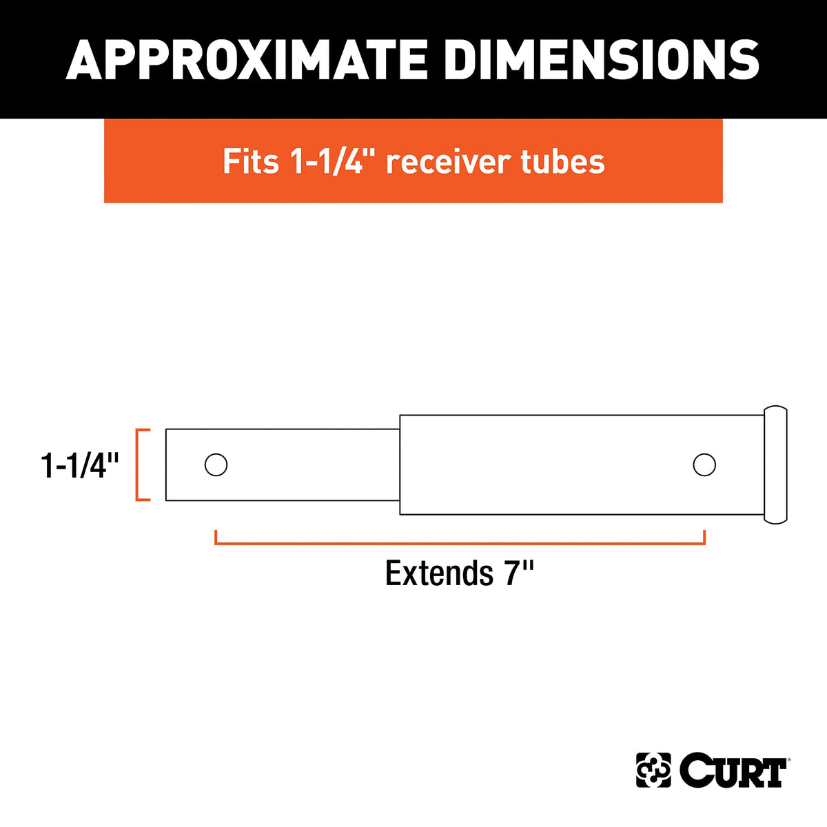 CURT extender weld detail highlighting strong construction and durability advantage