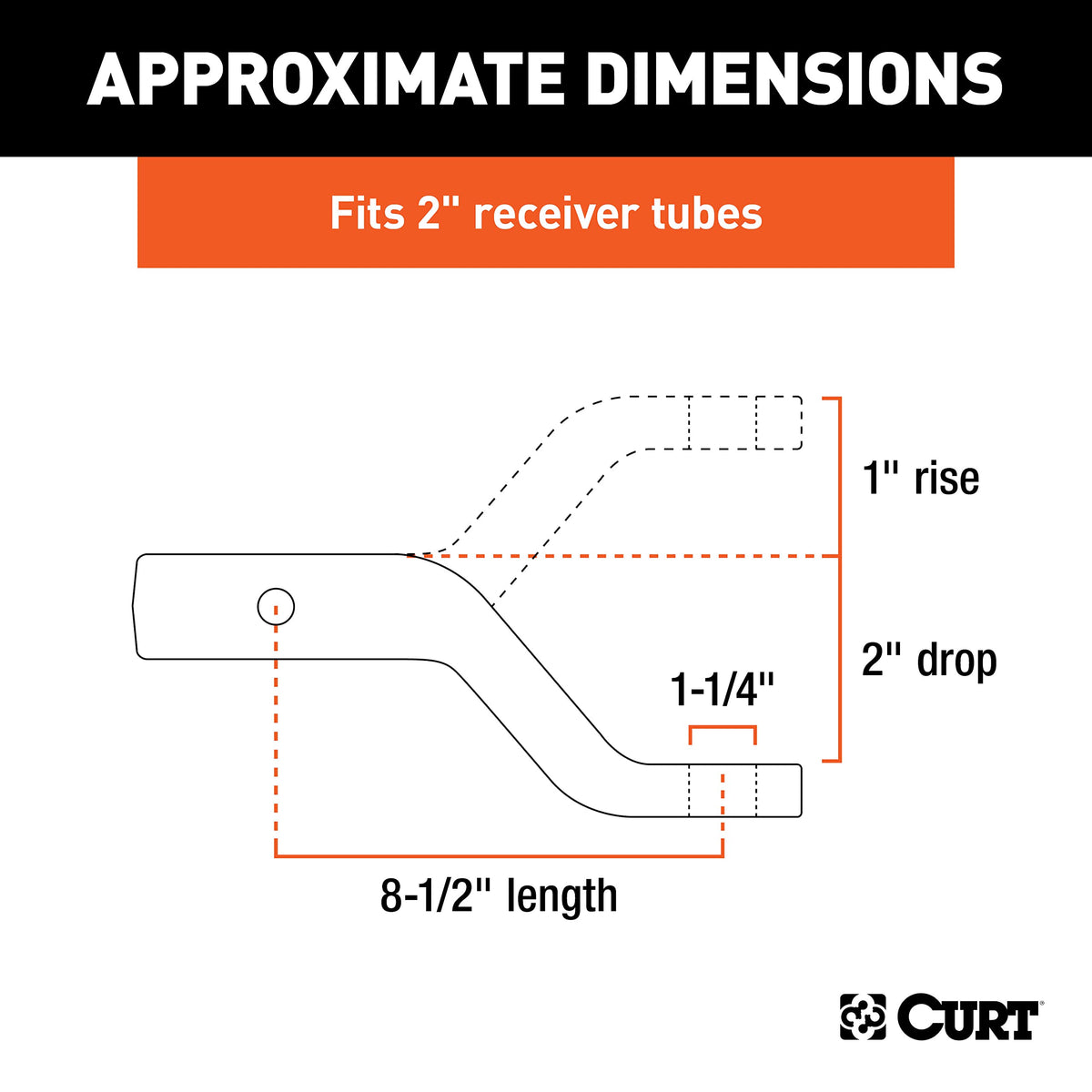 CURT forged steel close-up highlighting solid construction for lasting strength