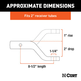 CURT forged steel close-up highlighting solid construction for lasting strength