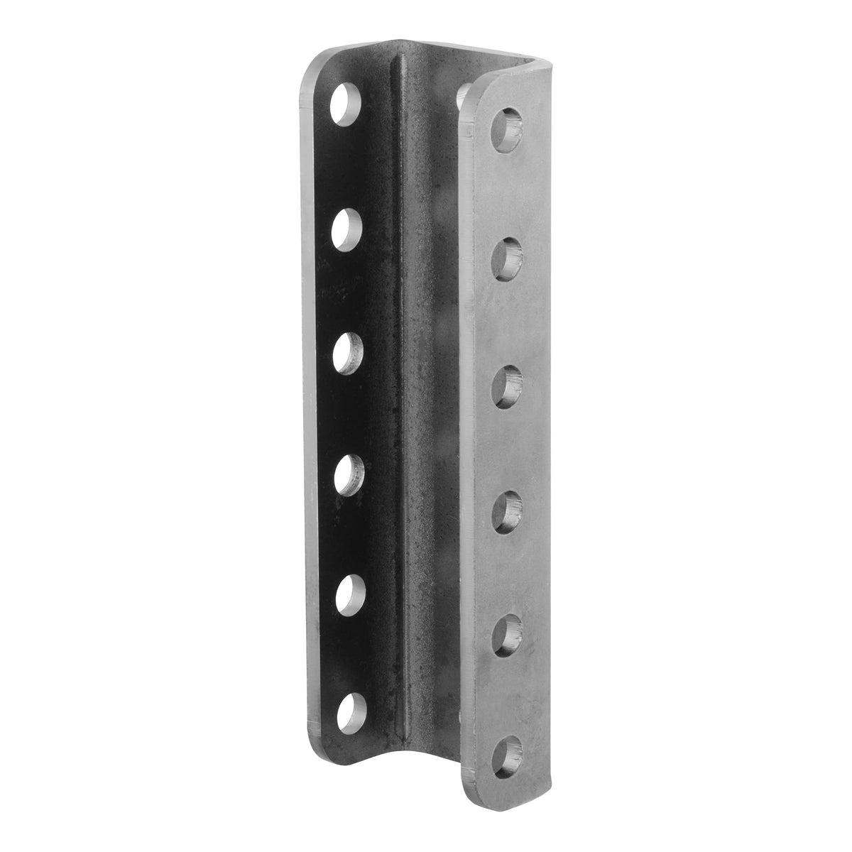 CURT front view of 48650 channel showing mounting holes and robust steel construction for durability