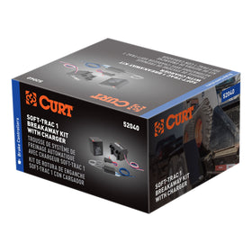 CURT breakaway system installed on trailer illustrating proper in-use safety