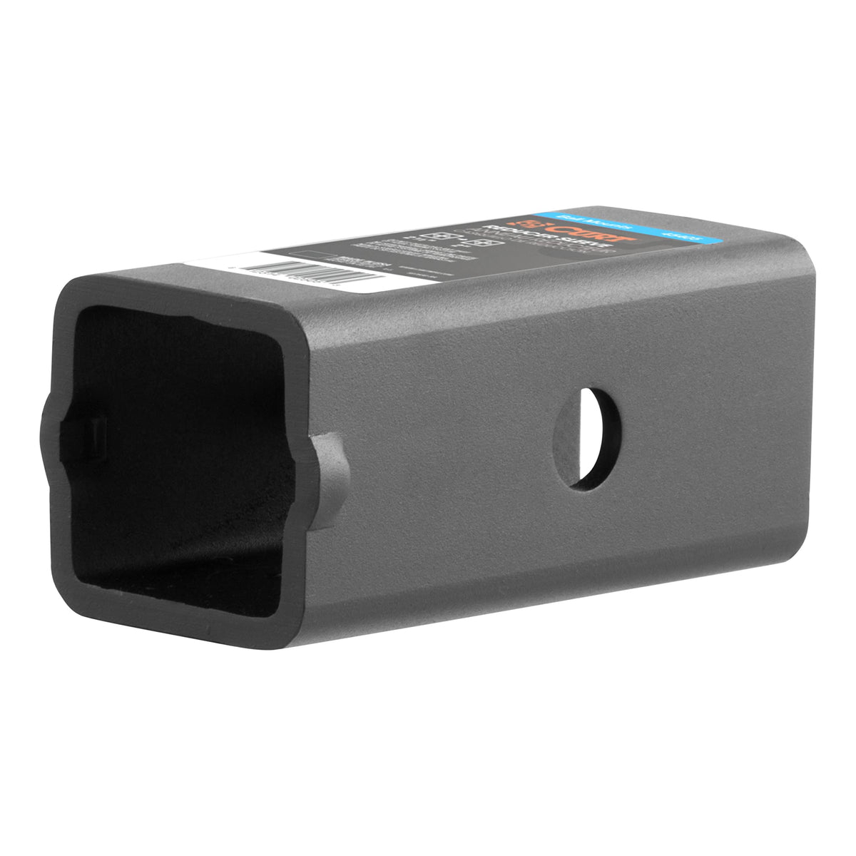 CURT reducer sleeve front view showing fit and durable finish