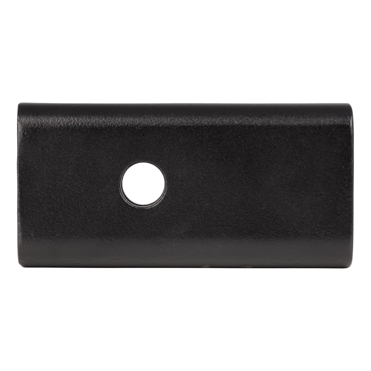 CURT close-up of welded seam and powder coat finish highlighting corrosion resistance