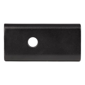 CURT close-up of welded seam and powder coat finish highlighting corrosion resistance