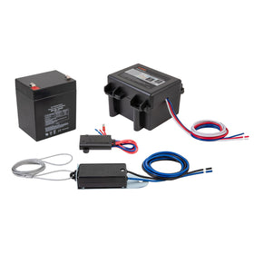 CURT Softtrac kit front packaging showing complete breakaway set and safety benefit