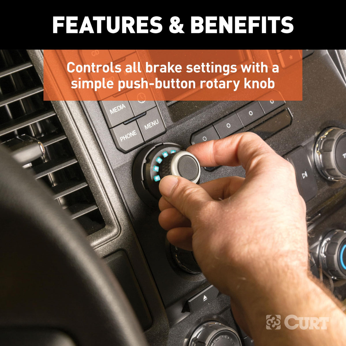 CURT spectrum vehicle-specific wiring harness detail for faster, neater installation benefit
