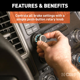 CURT spectrum vehicle-specific wiring harness detail for faster, neater installation benefit