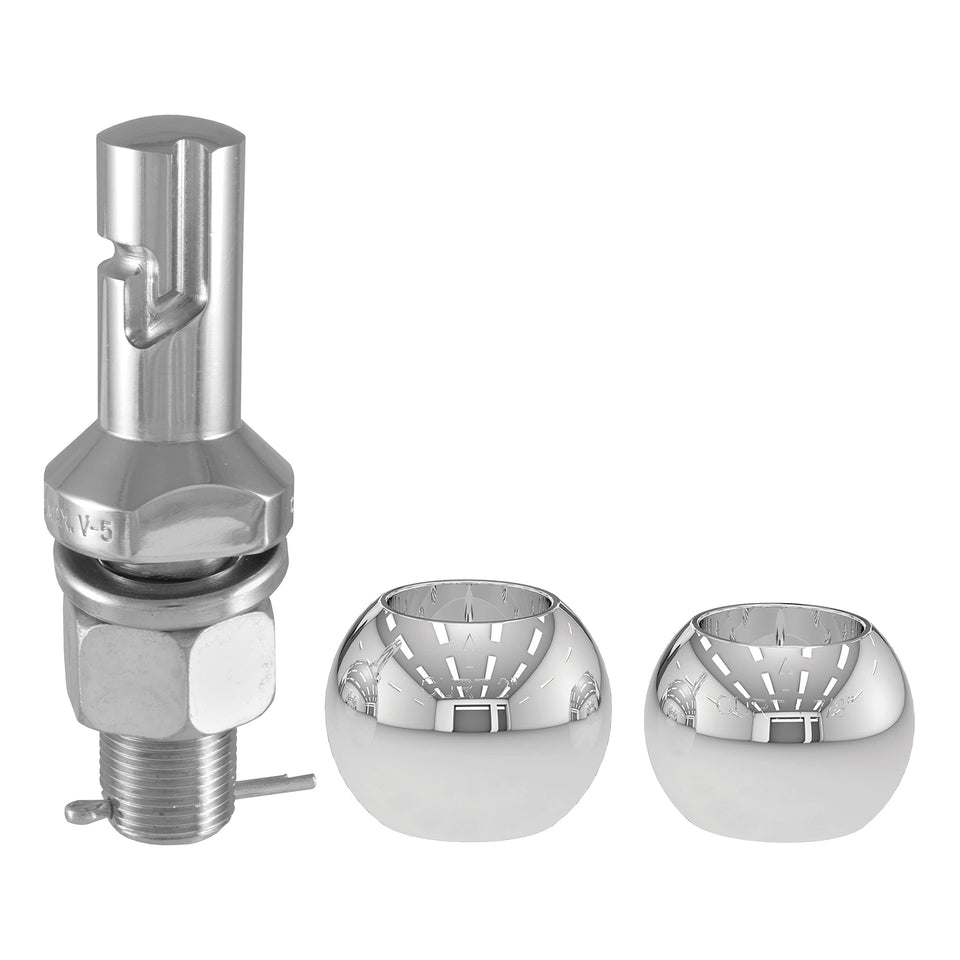 CURT front packaging showing Switch Ball set and included ball heads for easy identification