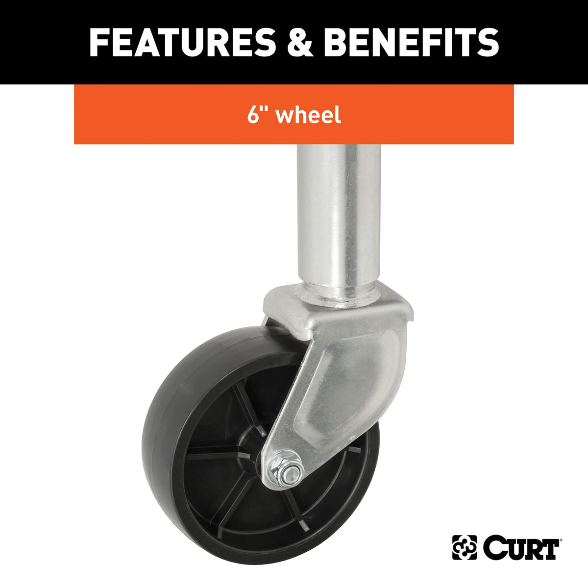 CURT zinc-plated finish texture showing corrosion resistance benefit