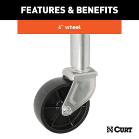 CURT zinc-plated finish texture showing corrosion resistance benefit