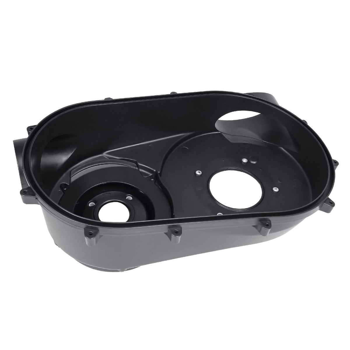 CUSAUTV Maverick X3 on trail with cover protecting CVT components
