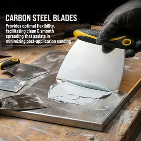 Custom Shop handle detail with rubber grip offering comfort and reduced hand fatigue