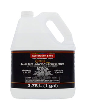 Custom Shop front label on 1 gallon jug showing product identity and benefits