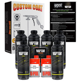 Custom Shop product packaging showing complete Raptor kit benefits