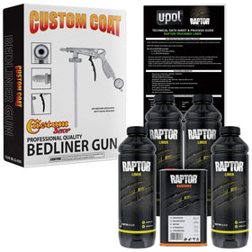 Custom Shop kit front packaging showing included cans and gun for easy identification and setup
