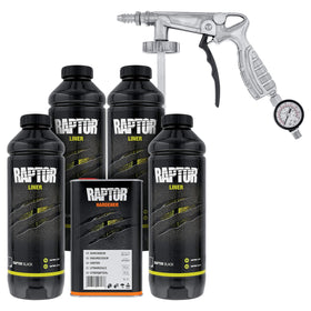 Custom Shop spray gun with regulator ready to spray for controlled texture and consistent pressure