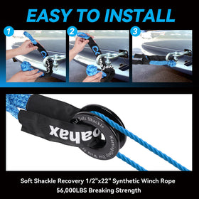 Cvoahax lifestyle image of off-road vehicle recovery showing dependable performance