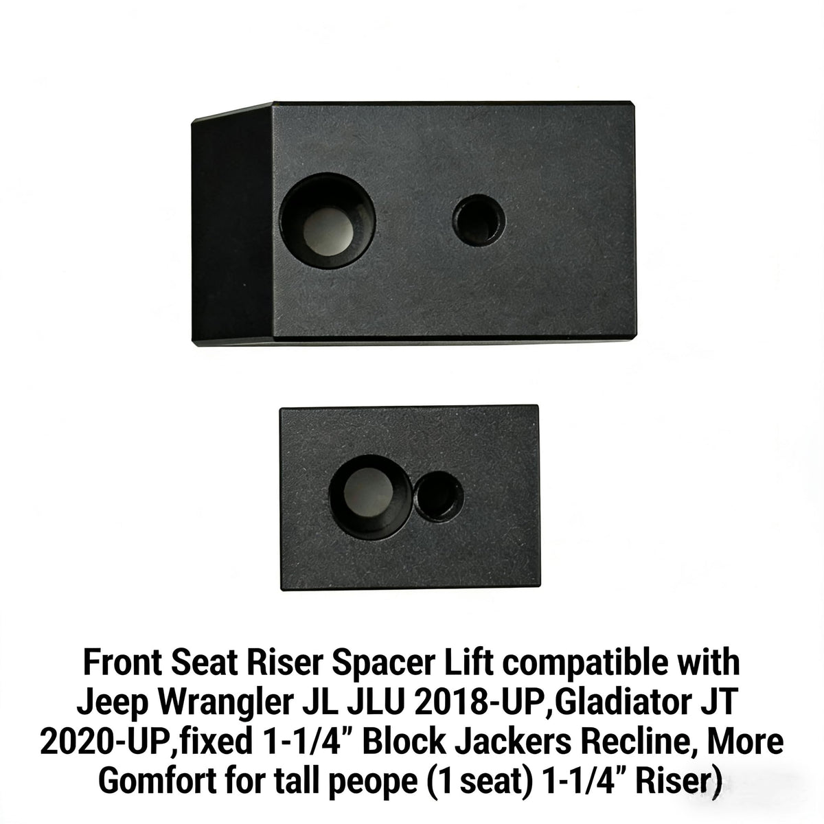 CWXEDN spacer beside ruler to show dimensions and expected lift for fitment