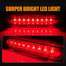 Cxdar close LED detail highlighting dual-row LEDs for brighter stop light