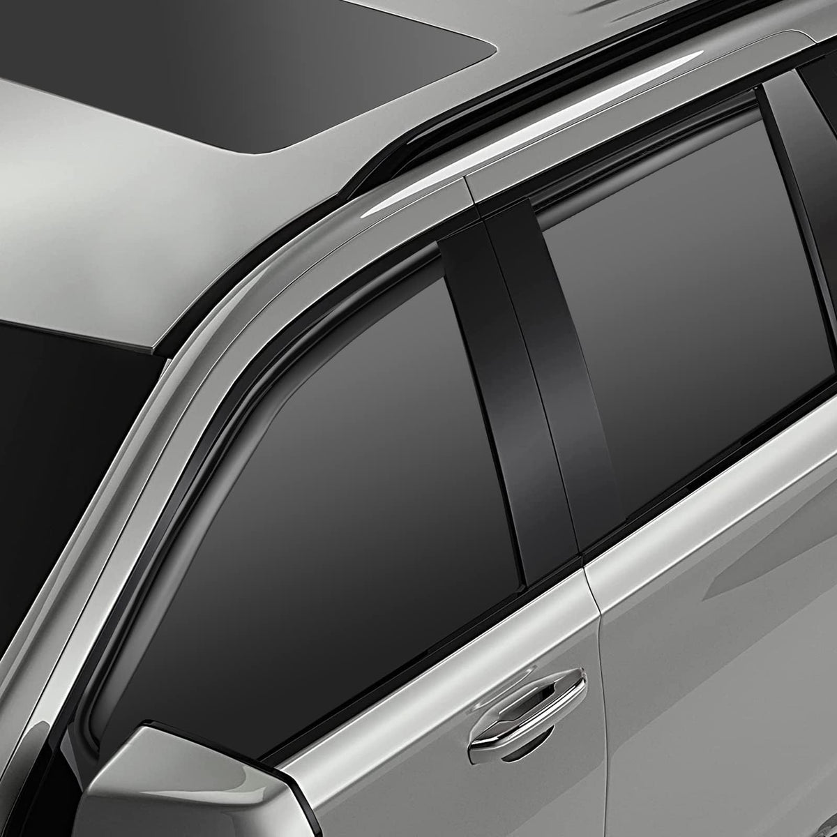Cxdar close-up tinted acrylic texture highlighting UV resistance