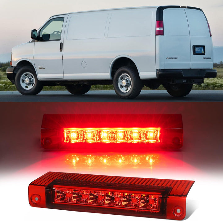 Cxdar front assembly brake light showing red lens and mounting points for easy replacement