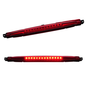 Cxdar front assembly showing full third brake light for easy fit confirmation and improved visibility
