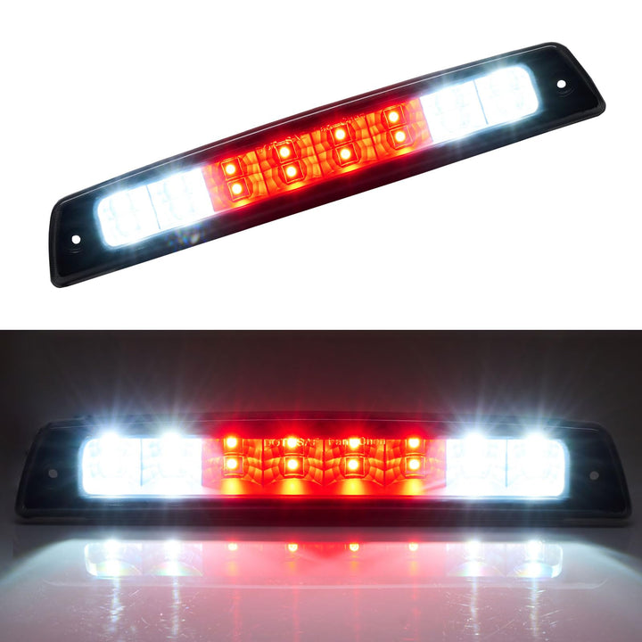 Cxdar front assembly showing mounting points and bright LEDs benefit visibility