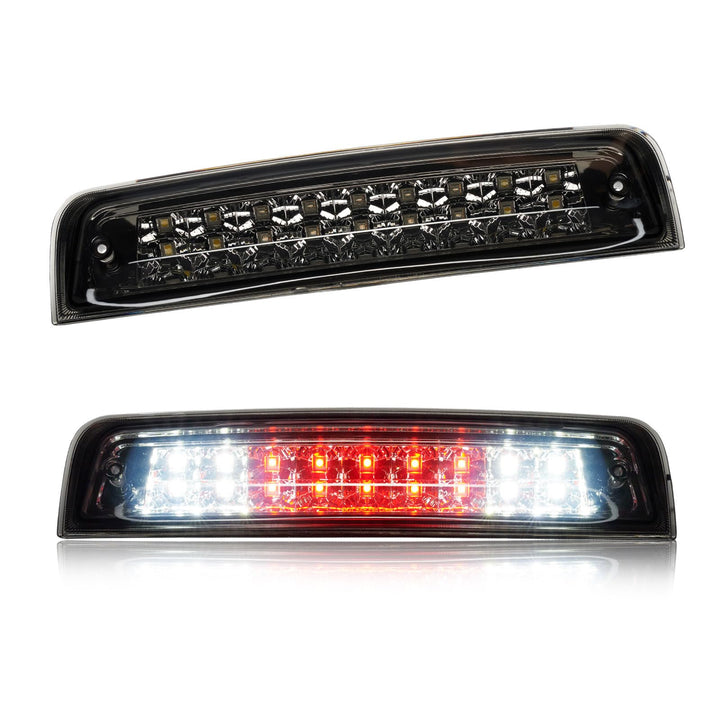 Cxdar front assembly showing clean fit and bright stop illumination