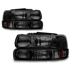 Cxdar front assembly pair showing full headlights and bumper lamps benefit restoration