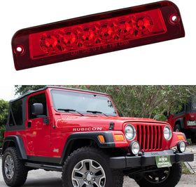 Cxdar front assembly showing clean fit and bright red LEDs benefit visibility