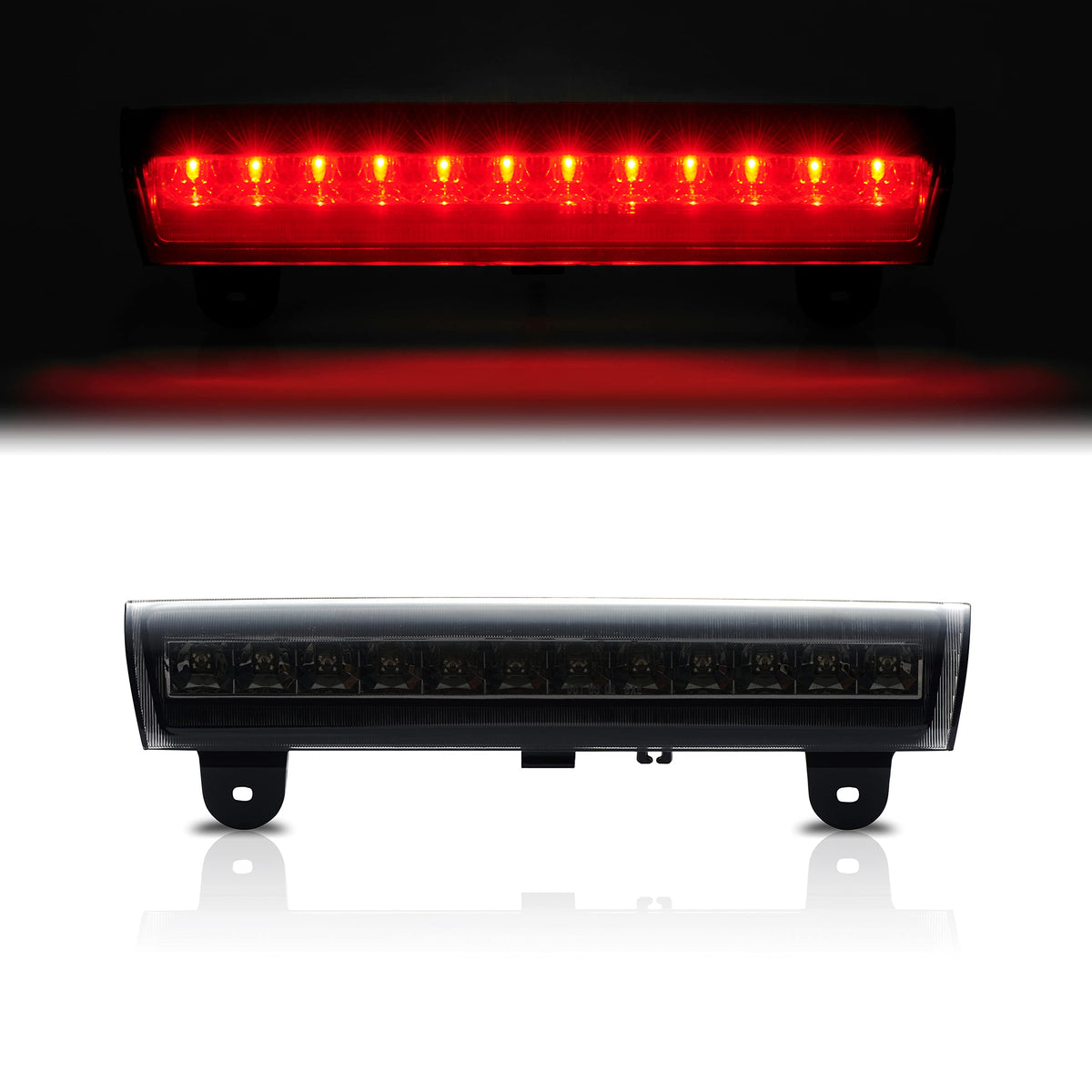 Cxdar front assembly view showing clean OE-style appearance and improved visibility