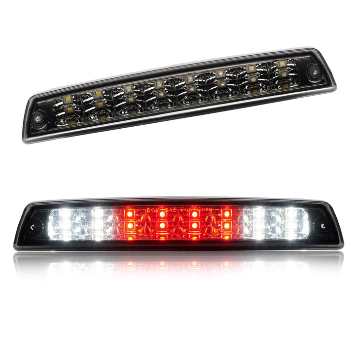 Cxdar smoked third brake light front view showing clean fit and improved styling