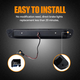 Cxdar installed on truck rear demonstrating proper mounting and improved visibility