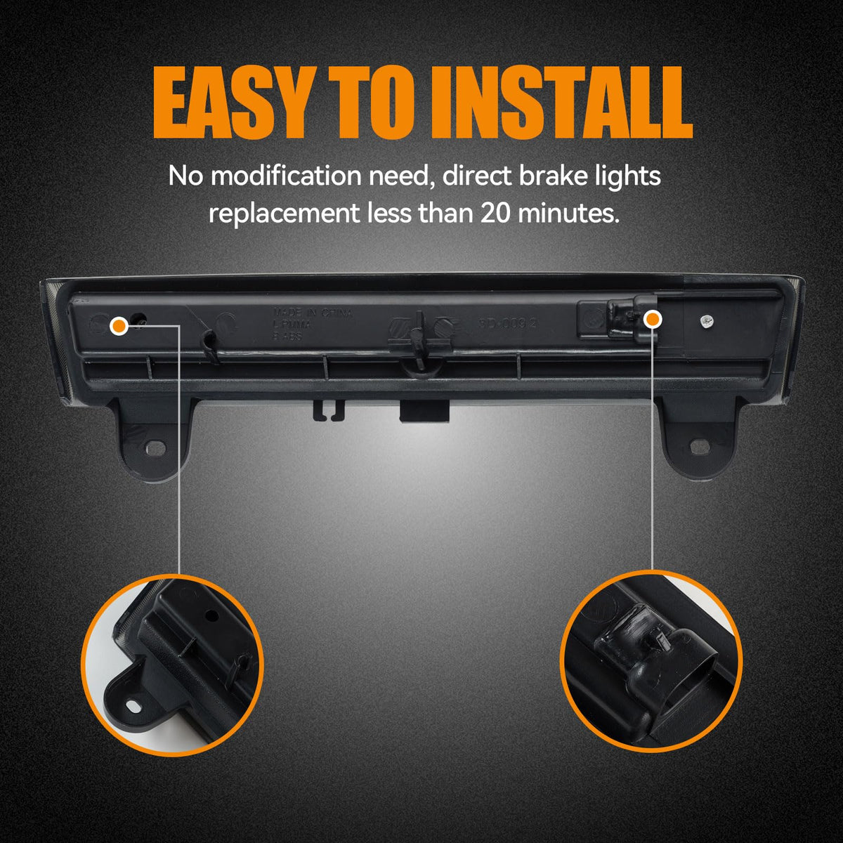 Cxdar installed on Chevy Tahoe liftgate showing restored rear visibility