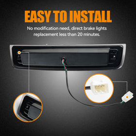 Cxdar installed on Ram truck high-mount light improving safety visibility