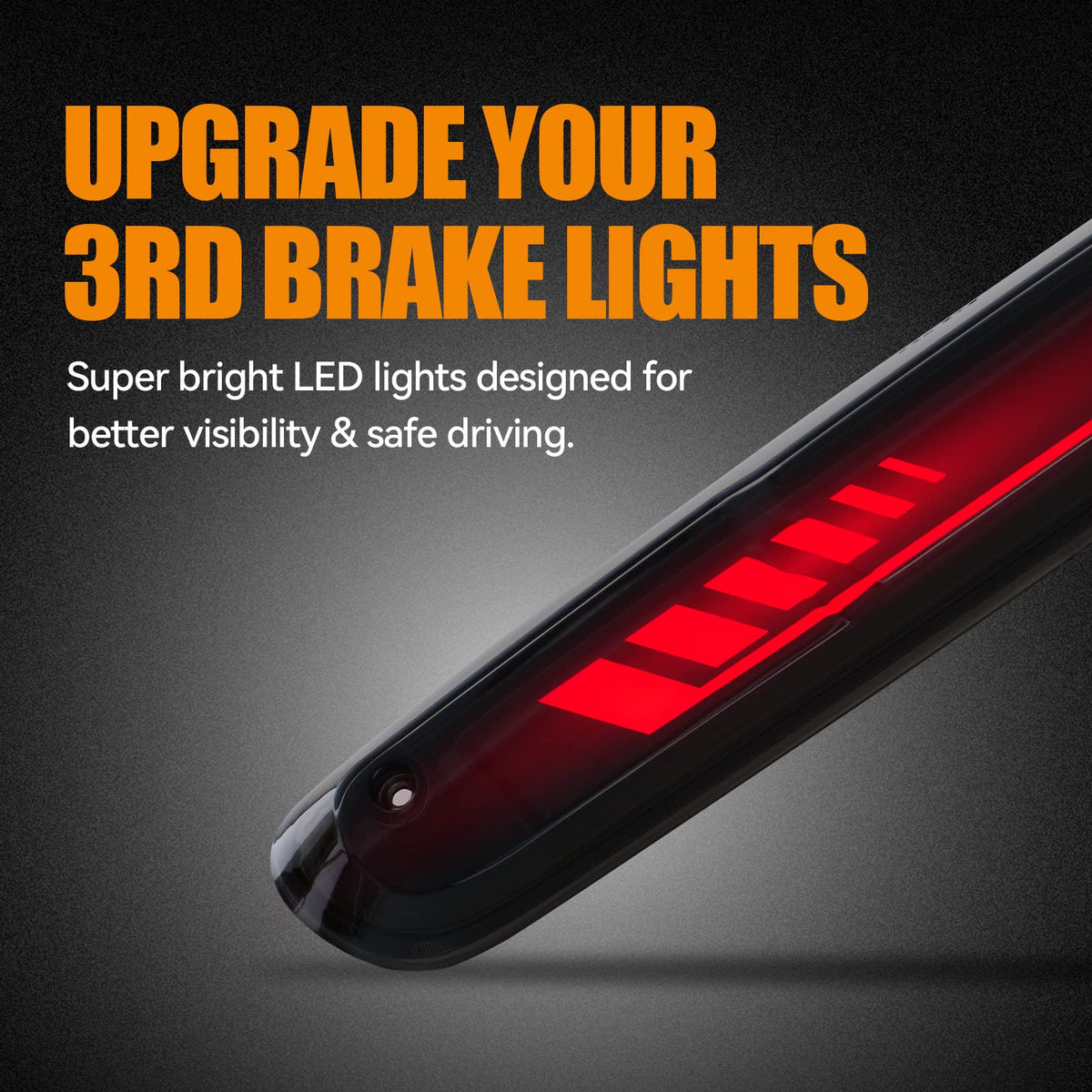 Cxdar LED bar sequential effect demonstrating attention-grabbing signaling