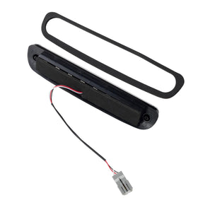 Cxdar LED lens close-up showing sealed fit for durable weather resistance