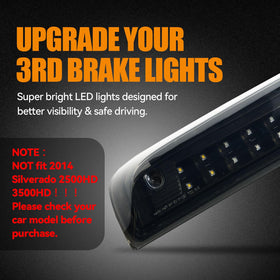 Cxdar mounted on truck rear illustrating bright LED stop light visibility