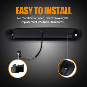 Cxdar side mounting profile showing ABS housing for durability