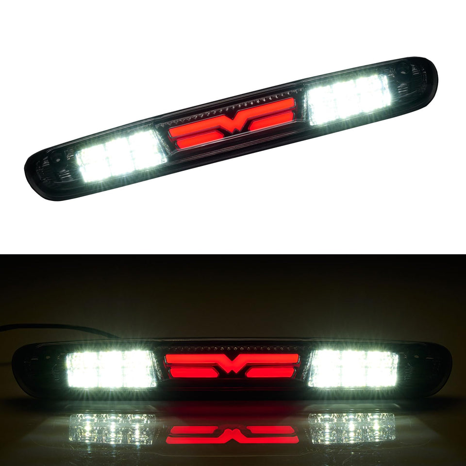 Cxdar front view showing clean lens and bright signaling benefit