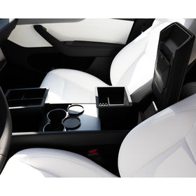 CYBERBEANS hidden storage drawer open showing secure concealed space