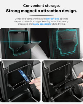 CYBERBEANS installed in Tesla Highland interior for tidy, quiet cabin