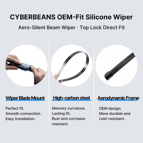 CYBERBEANS blade pair side-by-side showing 26" and 20" size difference