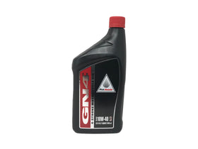 CYCLEMAX disposable funnel next to bottle for spill-free pouring