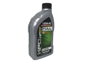 CYCLEMAX being poured into a Kawasaki engine, showing proper use and protection