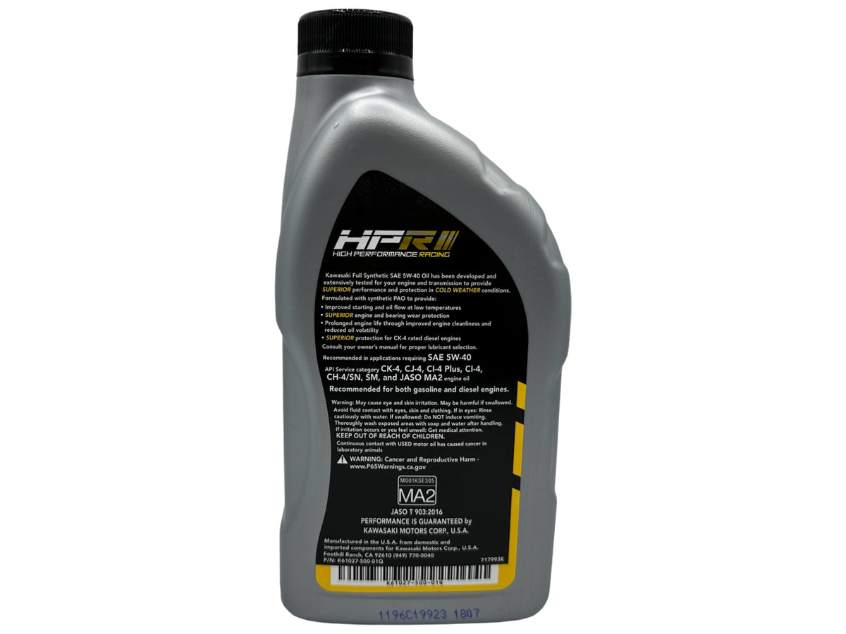 CYCLEMAX pouring oil into Teryx fill neck for quick clean refills