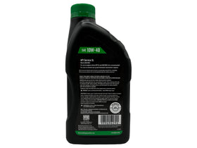 CYCLEMAX quart next to a ruler to demonstrate size and storage convenience