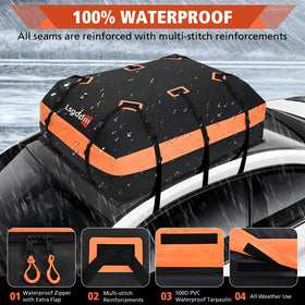CYDDUP close-up of waterproof zipper and reinforced seams for long-lasting protection