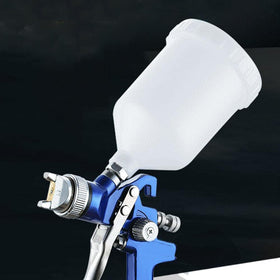 CYDZSW installed on spray gun in use for reduced refill downtime and consistent spray benefit