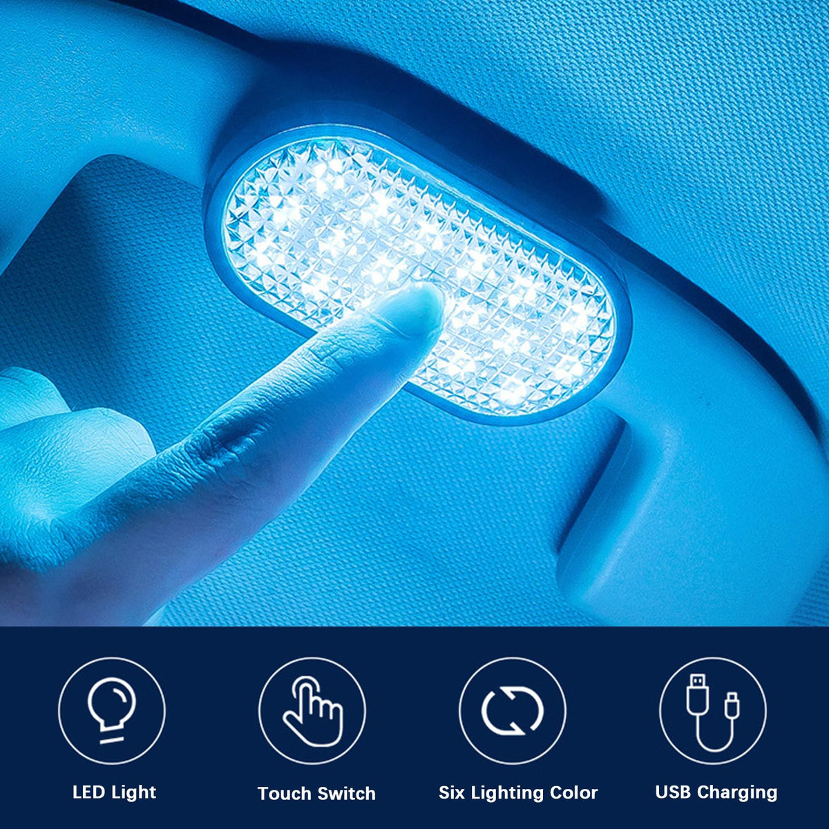CYDZSW close-up of 18 LED array highlighting even brightness and clarity